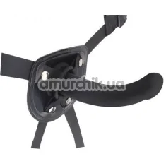 Страпон R.G.B Sex Harness 5.9 Bend Over For Beginner, черный - Фото №1