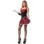 Костюм школярки LeFrivole Schoolgirl Costume, червоний - Фото №1