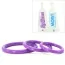 Набор эрекционных колец Fantasy C-Ringz Silicone 3-Ring Stamina Set, фиолетовый - Фото №6