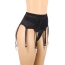 Комплект Star Night Lace Garter Panty, чорний: пояс для панчіх + трусики-стрінги - Фото №5