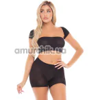 Комплект On Your Mind 3-Piece Shorts Set, черный: шорты + бюстгальтер-бандо + болеро - Фото №1