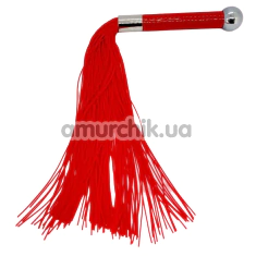 Флоггер DS Fetish Flogger Silicone, красный - Фото №1