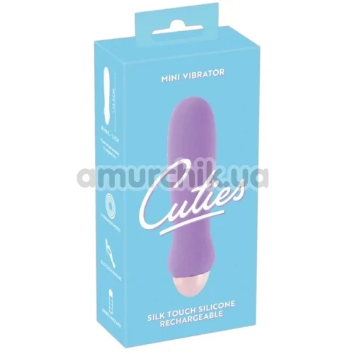Вібратор Mini Vibrator Cuties Purple, фіолетовий