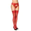 Панчохи Stockings (модель 5511), червоні - Фото №1