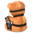 Мягкая игрушка Master Series Rope Teddy Bear Plush - медвежонок, бежевая - Фото №3