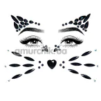 Прикраса для обличчя Leg Avenue Animal Rhinestone Stick-On Jewels, чорна - Фото №1