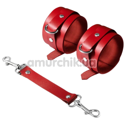 Фиксаторы для рук Feral Feelings Hand Restraints, красные - Фото №1