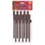 Трубочки для напитков Dicky Sipping Straws Chocolate - коричневые, 10 шт