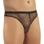 Труси-стрінги чоловічі Men's Net String, чорні - Фото №1