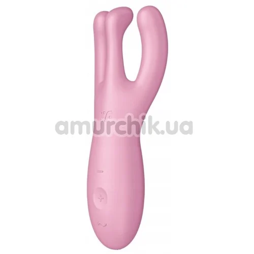 Клиторальный вибратор Satisfyer Threesome 4, розовый