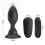 Анальна пробка з вібрацією MR Play Super Rower Vibrating Anal Plug, чорний - Фото №5