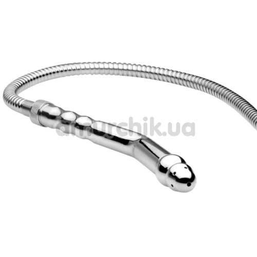 Інтимний душ Clean Stream Angled Enema Nozzle, срібний - Фото №1
