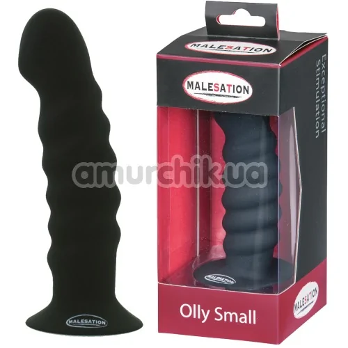 Фалоімітатор Malesation Olly Small, чорний