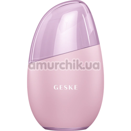 Массажер для глаз и лица Geske Cool & Warm Eye and Face Massager 7 in 1, светло-розовый - Фото №1