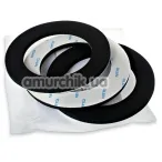 Набор колец для гидропомпы Bathmate Goliath Comfort Pad, чёрный - Фото №1