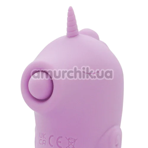 Вібратор з пульсацією Unihorn C-Horse Marina Lilac, бузковий