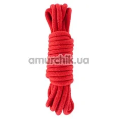 Мотузка Hidden Desire Bondage Rope 5, червона - Фото №1