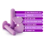 Набор фаллоимитаторов Wellness 4-piece Dilator Kit, фиолетовый - Фото №4