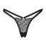 Трусики-стрінги Obsessive Chemeris Thong, чорні - Фото №3