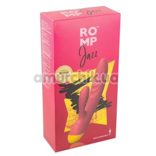 Вибратор Romp Jazz, красный