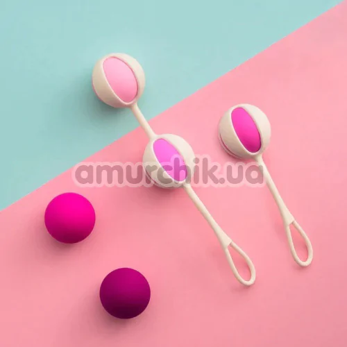 Вагинальные шарики Geisha Balls 3, розовые