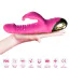 Вибратор с толчками и вращением головки Thrusting Vibrator Zing, розовый - Фото №5