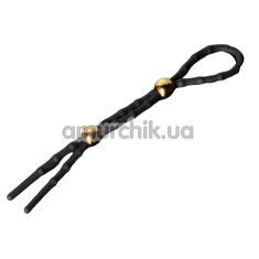 Ерекційне кільце Upko Adjustable Cock Ring, чорне - Фото №1