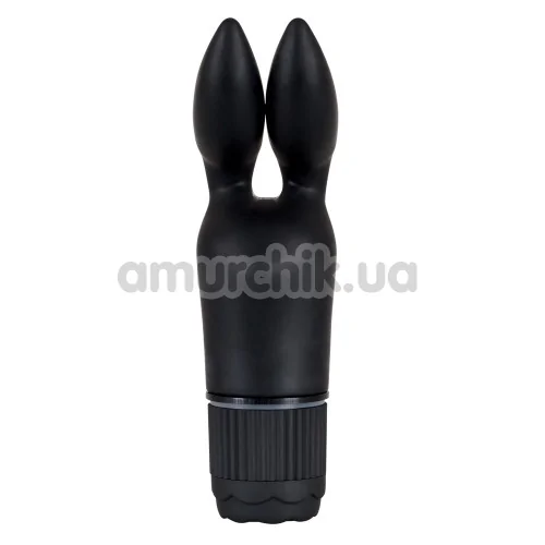 Кліторальний вібратор Clit Lover Silicone, чорний