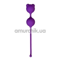 Вагинальные шарики A-Toys Pleasure Balls 764013-6, фиолетовые - Фото №1