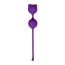 Вагінальні кульки A-Toys Pleasure Balls 764013-6, фіолетові - Фото №1