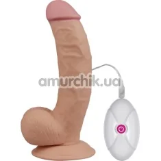 Вібратор Lovetoy The Ultra Soft Dude 8.5, тілесний - Фото №1