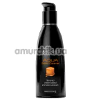 Оральный лубрикант Wicked Aqua Salted Caramel - соленая карамель, 60 мл - Фото №1