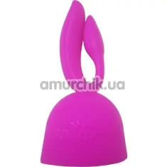Насадка на універсальний масажер Lesparty Rabbit, рожева - Фото №1