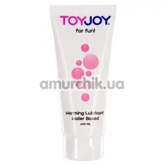 Лубрикант Toy Joy For Fun Warming Water Based Lubricant с согревающим эффектом, 100 мл - Фото №1