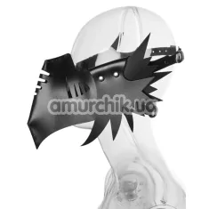 Маска Ворона DS Fetish Muzzle, черная - Фото №1