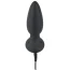Анальная пробка с вибрацией Black Velvets Remote Controlled Vibrating Plug, черная - Фото №3