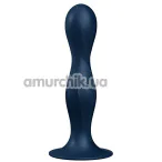 Фаллоимитатор Satisfyer Double Ball-R, синий - Фото №1