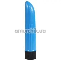 Вибратор Lady Finger Deluxe Mini голубой - Фото №1