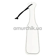 Шльопалка DS Fetish Paddle, біла - Фото №1