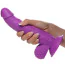 Фалоімітатор Pop Peckers Dildo With Balls 7.5, фіолетовий - Фото №5