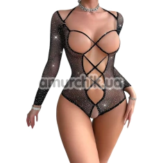Боді JSY Sexy Lingerie WW7203, чорне - Фото №1