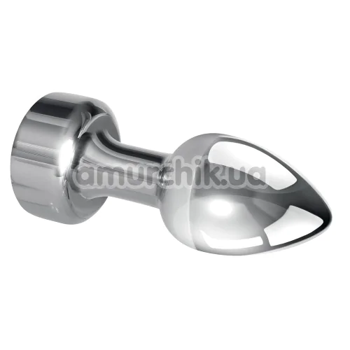 Анальная пробка с вибрацией Gender X Rockin Metal Plug Mini, серебряная