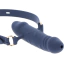 Кляп з фалоімітатором Taboom Silicone Supreme Breathable Penis Gag, синій - Фото №2