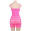 Сукня Star Night Striped Mesh Mini Dress, рожева - Фото №5
