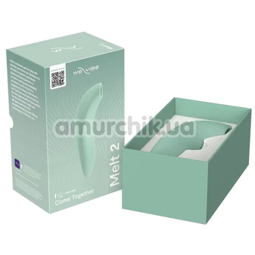 Симулятор орального сексу для жінок We-Vibe Melt 2 (ві вайб мелт 2 бірюзовий)