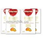Массажное масло с феромонами Aphrodisiac Warming Massage Oil Attraction Mango с согревающим эффектом - манго, 10 мл - Фото №1
