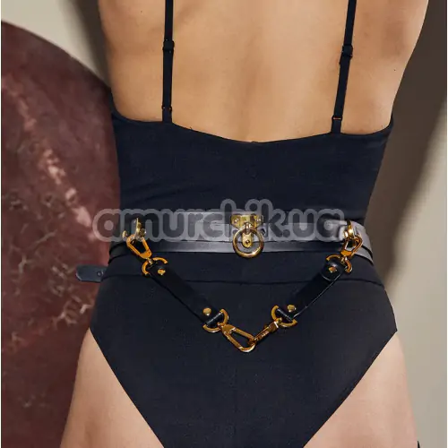 Пояс Upko Leather Bondage Belt L, черный