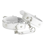 Фиксаторы для рук Art of Sex Eva Leather, белые - Фото №1