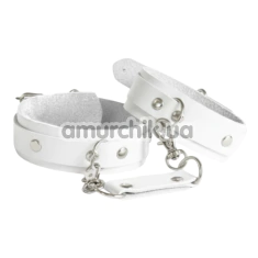 Фіксатори для рук Art of Sex Eva Leather, білі - Фото №1