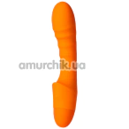 Вібратор для точки G So Divine Pash Ribbed Vibrator, помаранчевий - Фото №1
